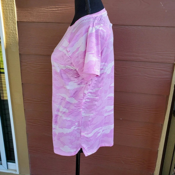 Athletic Works Pink Short Sleeve Camo Tee Size XXL (18) - Picture 6 of 11